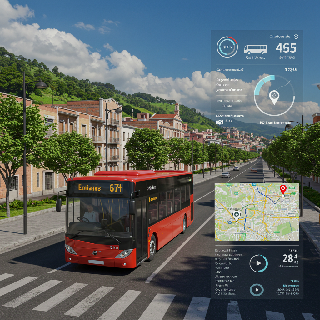 Estimación de tiempos de viaje y consumo de combustible en buses del sistema de transporte público de Quito a través del empleo de tecnologías digitales