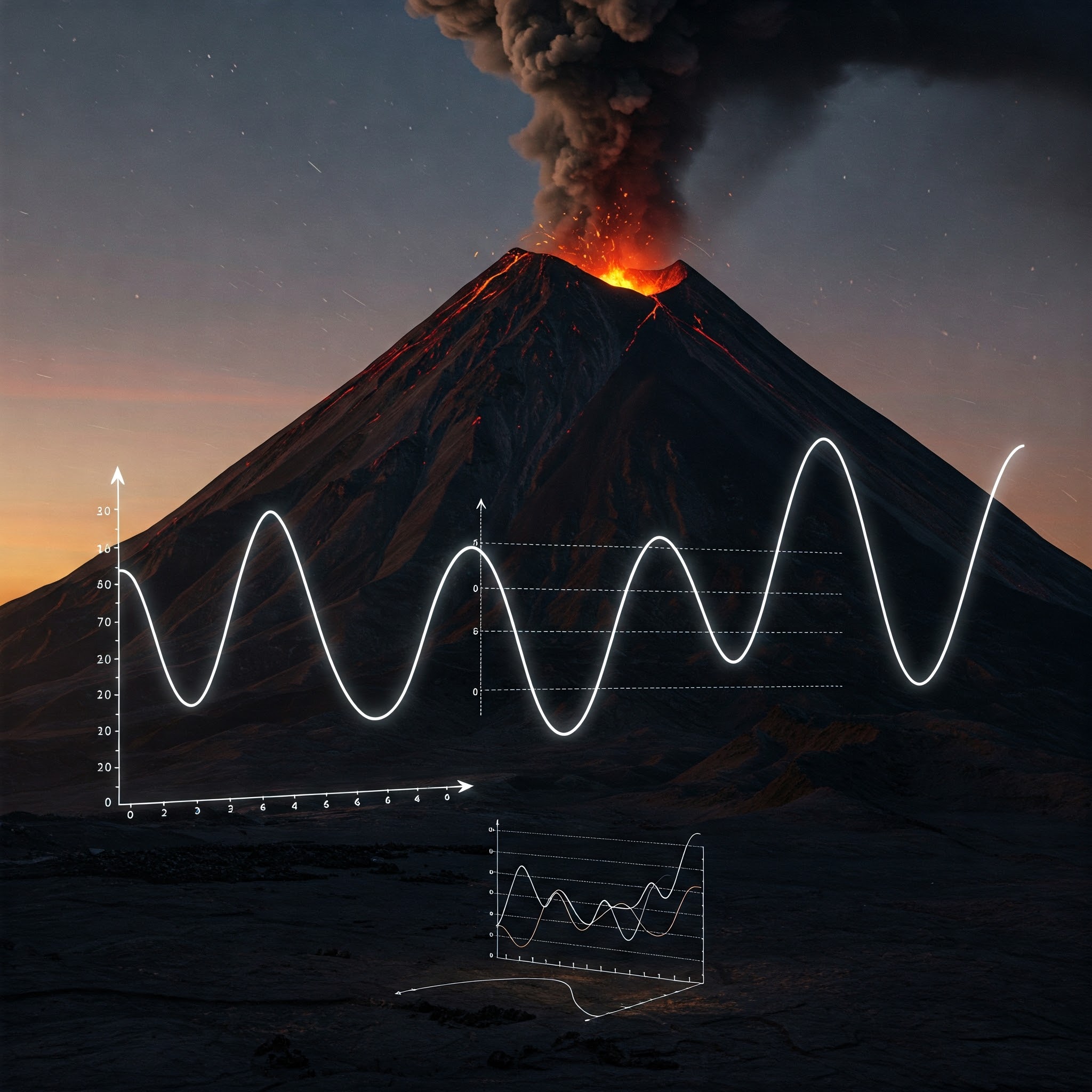 Estimación de parámetros y modelización computacional de flujos de lava de volcanes ecuatorianos