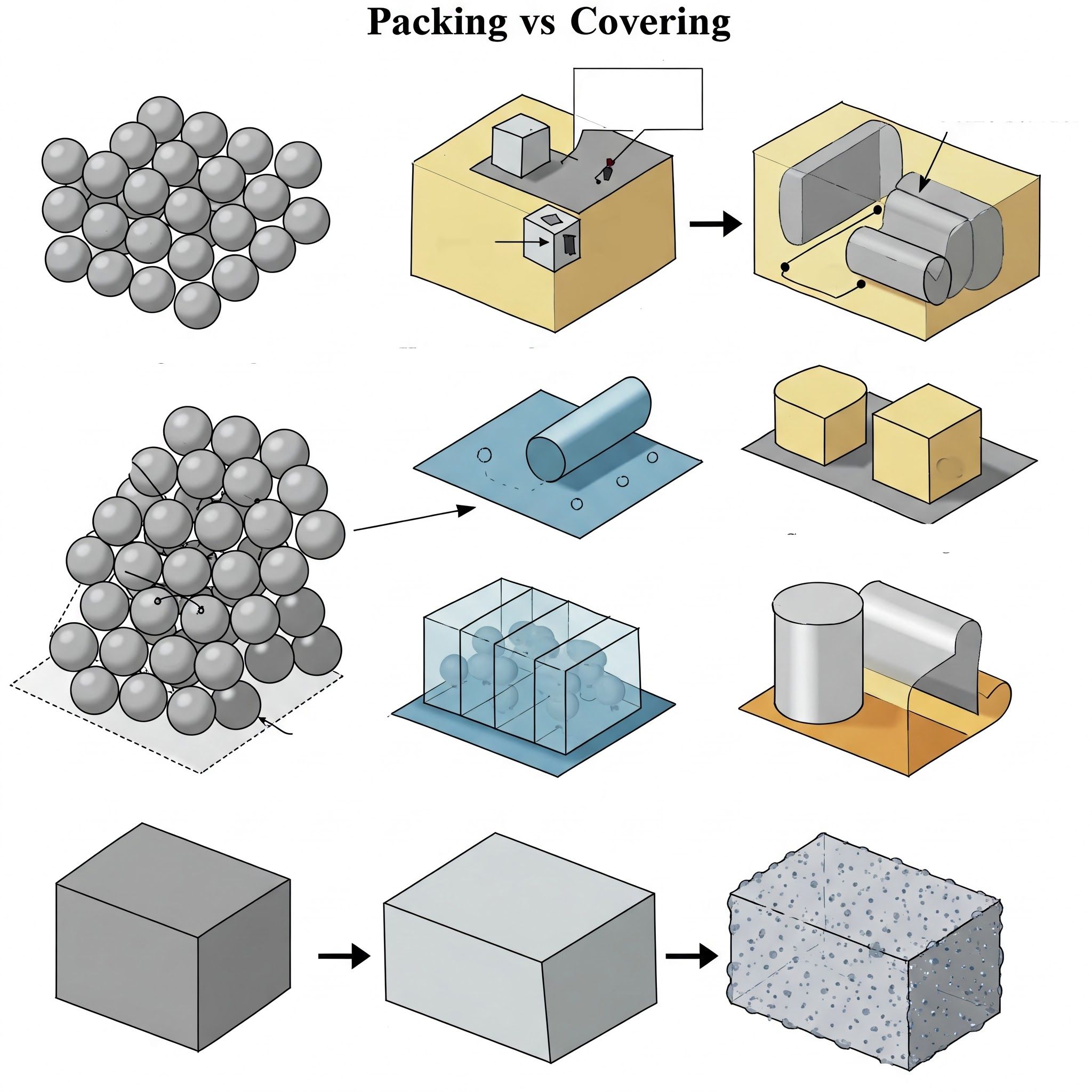Packing versus Covering 