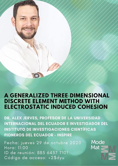 A generalized three-dimensional discrete element method with electrostatic induced cohesion