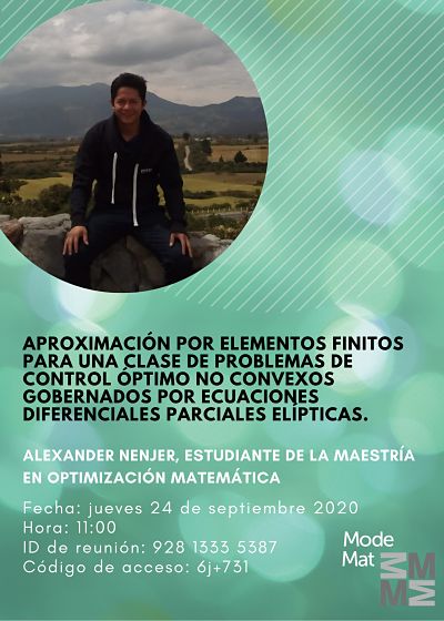 Aproximación por elementos finitos para una clase problemas de control óptimo no convexos gobernados por ecuaciones diferenciales parciales elípticas