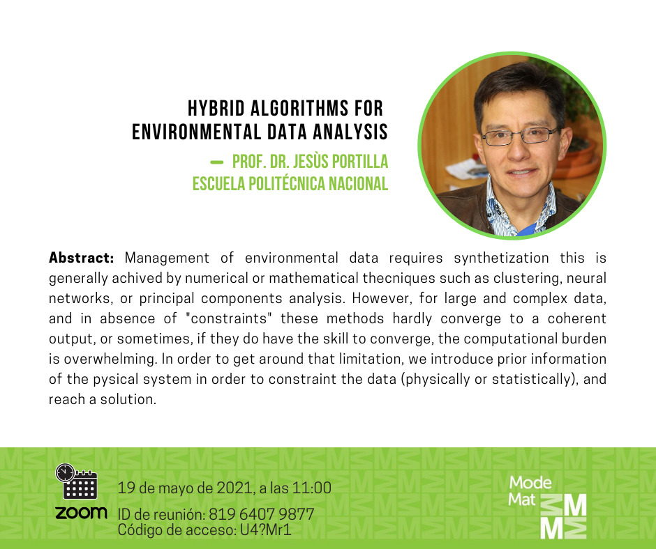 Hybrid algorithms for environmental data analysis