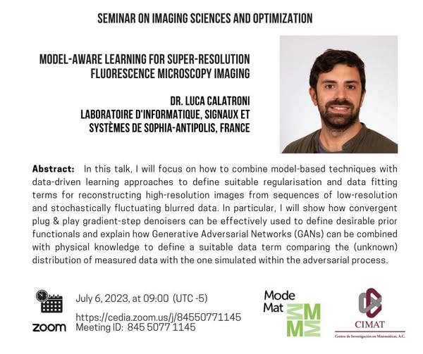 Imaging Sciences And Optimization